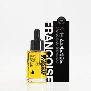 프랑스와즈 유기농 호호바오일 골드 앰플 비정제 100% 30ml, 1개