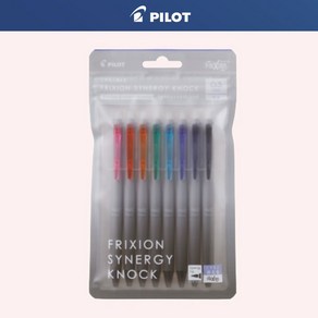 PILOT fixion 파이롯트 지워지는 볼펜 프릭션 시너지 노크 8색세트 0.3 0.4 0.5mm, 0.3mm 8색세트, 1개