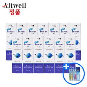앨트웰 앨트크린 센스치약 13개 치태제거 충치예방 구취제거 전문 기능성 치약, 220g