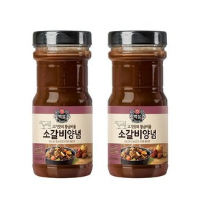 백설 소갈비양념 840gx2, 840g, 2개