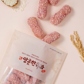 김규흔 한과 달콤한 백련초 유과 레드 120g, 1개