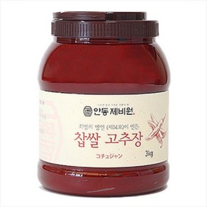 안동제비원 찹쌀고추장 3kg, 1개