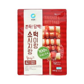 청정원 소시지랑 떡이랑 440g 4개입, 1개