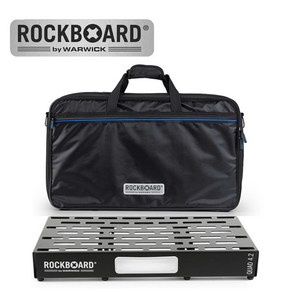 RockBoad QUAD 4.2 with Po Gig Bag 페달보드 + 케이스, 1개