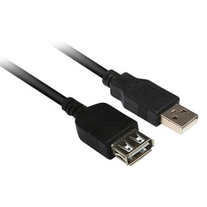 넥시 USB 2.0 AM AF 연장 케이블 1.2m NX2, 1개입