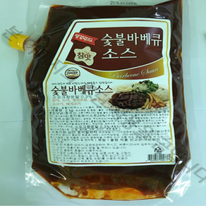 평강 숯불바베큐소스 2Kg, 1개