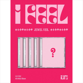 (여자)아이들 - 미니앨범 6집 : I feel [쥬얼반] [5종 중 1종 랜덤 발송]