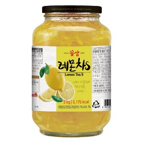 꽃샘 레몬차 S, 4개, 2kg