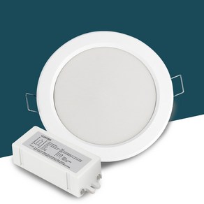 led 매입등 안정기 DC컨버터 3인치 7W 삼성칩, 1개, 주광색