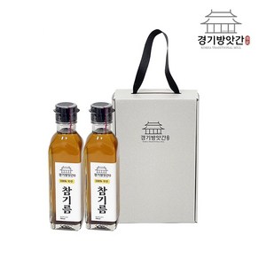 경기방앗간 저온압착방식 방앗간 국산 통깨 진한 참기름 들기름 180ml 세트(국산), 1세트, 2.국산 참참기름세트