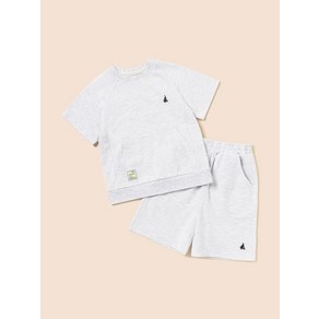 빈폴키즈 피케 반팔 반바지 상하세트 라이트 그레이 (BI5342U082) 여름반팔