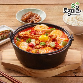 [토종마을]정통 우삽겹 얼큰 순두부찌개 밀키트 (2인분), 없음, 1개, 730g