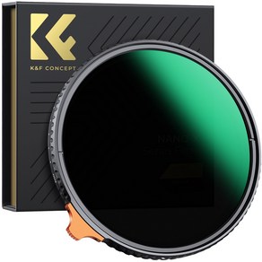 K&F CONCEPT Nano-X 슬림 가변 ND필터 ND2-400, 67MM