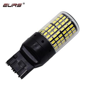 1PCS 3014 smd Canbus 램프 1156 P21W BA15S LED T20 자동차 12V 전구 방향 지시등 용, 1개, 01 7443 W21/5W T20, 03 빨간