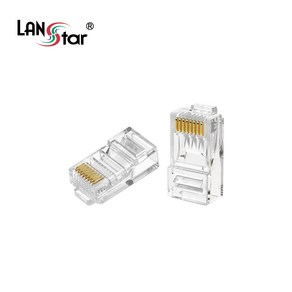 LANsta LSN-CAT5E-UTP50 CAT5E UTP 8P8C RJ-45 랜 플러그 100개입, 1개