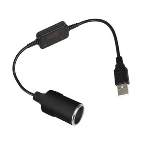 차량용시가잭 시가잭충전기 차량용고속충전기 차량용 usb 라이터 어댑터 car converter 5v usb male to 궐련 라이터 소켓 여성 12v for dvr