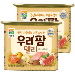 청정원 우리팜델리 햄통조림, 2개