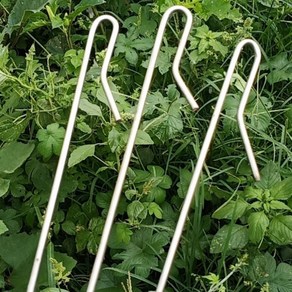 양 염소 투약 갈고리 아기돼지 잡기 집게 발목 갈고리, 1.4미터[8mm 스틸 바] 고무, 1개