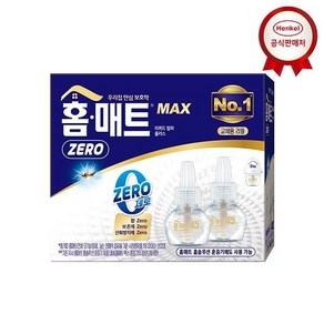 헨켈 홈매트 제로 MAX 리퀴드 홈솔루션 리필 2개입, 1개