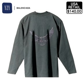 도브 롱티 YEEZY GAP 10A DOVE LS TEE 471305-03-2