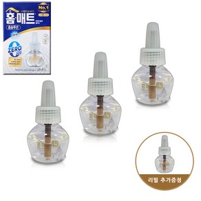 홈매트 홈솔루션 45일 살충제 무향 리필 (3+1), 1개, 87ml