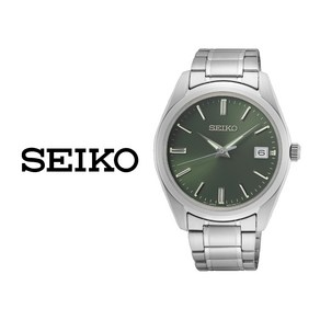 세이코 SEIKO 클래식 남성 카키 메탈 패션 손목시계 커플시계 SUR527P1