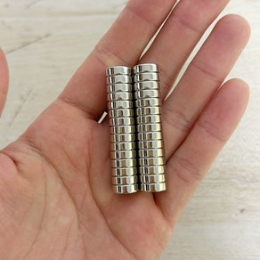 D10*3T 네오디움 원형자석 ND 지름 10mm x 두께 3mm [유리]