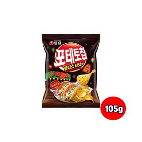 농심 포테토칩 105g 올디스타코맛 1개/감자칩