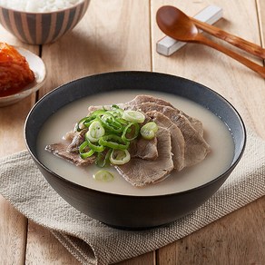 [병천아우내순대] [작심밀도]병천아우내 진한맛의 수육국밥세트 2인(육수600g+수육고기200g), 1개