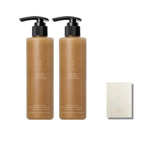 기타 조성아 원더바스 레몬청 클렌저 200ml 1+1 + 파우치 10매_V24CH4142BS, V24CH4142BS, 2개