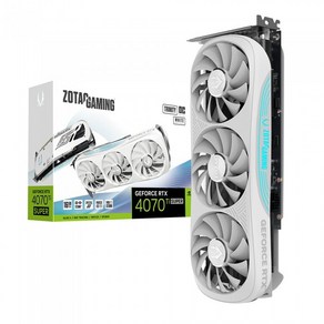 ZOTAC GAMING 지포스 RTX 4070 Ti SUPER Tinity OC D6X 16GB White