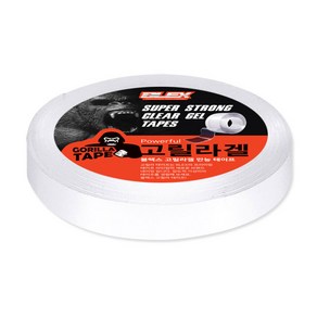 블렉스 고릴라겔 초강력 투명 만능 양면 테이프 2T x 15mm, 1개