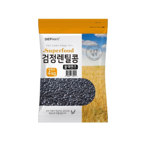 대구농산 검정렌틸콩 블랙렌즈, 4kg, 1개