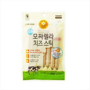 강아지치즈 바우와우 모짜렐라 치즈스틱70g, 1개