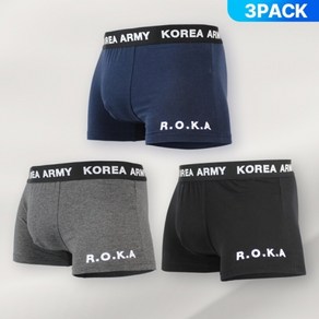 밀리코 로카 면 스판 드로즈 팬티 하이텐션 3PACK