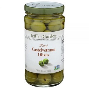 Jeffs Natuals Olives Pitted Castevetno 156.9g(5, 155g