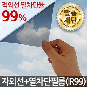 자외선+열차단(IR99) 썬팅필름 창문썬팅지 시트지, 04_네츄럴50%