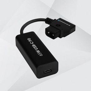 KondoBlue D-Tap to C타입 양방향 배터리 고속 충전 전원 공급 파워 케이블 USB-C PD, 1개, KB_FUSBC_PDDT 블랙