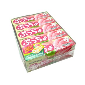 푸쵸 유하미카쿠토 스틱 캔디 피치, 50g, 10개