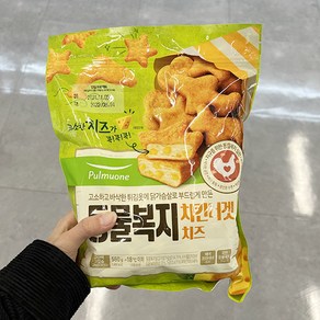 풀무원 풀무원 동물복지치킨너겟치즈 550g x 1개, 종이박스포장