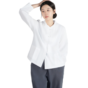 [편한생활한복] 여자 개량한복 상의 봄 가을 생활한복