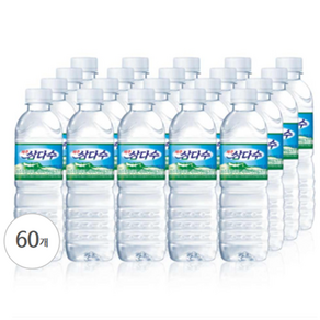 제주 삼다수 500ml(유라벨), 60개, 500ml