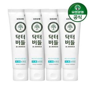 [유한양행]닥터버들 구취케어 치약 100g 4개