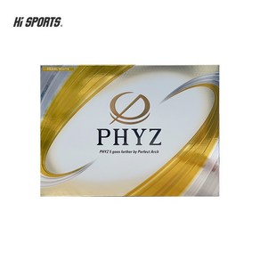 브릿지스톤 PHYZ 파이즈 4PC 12알(1더즌) 골프공 고반발