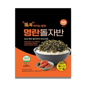 바다모아 명란 돌자반, 4개, 50g