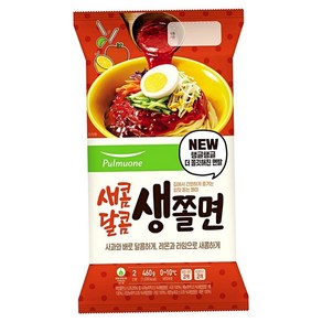 풀무원 풀무원 생쫄면 460g 4팩, 4개