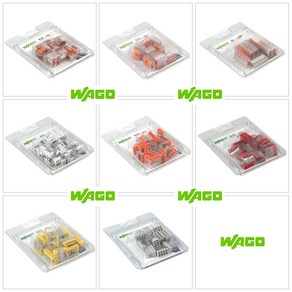 Compact 와고 전선커넥터 모든 전선용 단선용 wago221 2273, W-415(8개입), 모든전선용-221Compact, 1개