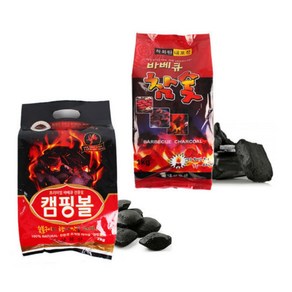 캠핑 바베큐 구이용 숯불구이 참숯 1KG 2KG