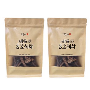 꼬숩네 1+1 국산 둥굴레 볶은 자연산 둥굴레차 티백, 1개, 2개입, 100g