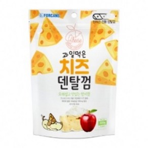 애완동물 강아지 개껌 치즈 사과 치아 영양 간식 100g (W6ADBF4), 낱개, 1개